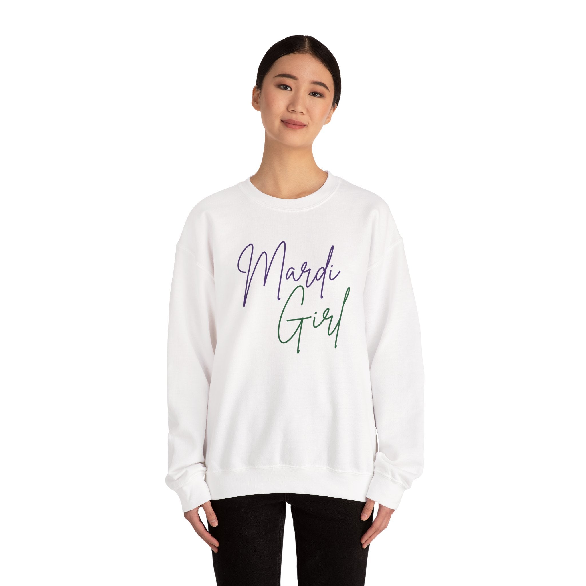 Mardi Girl Crewneck Sweatshirt