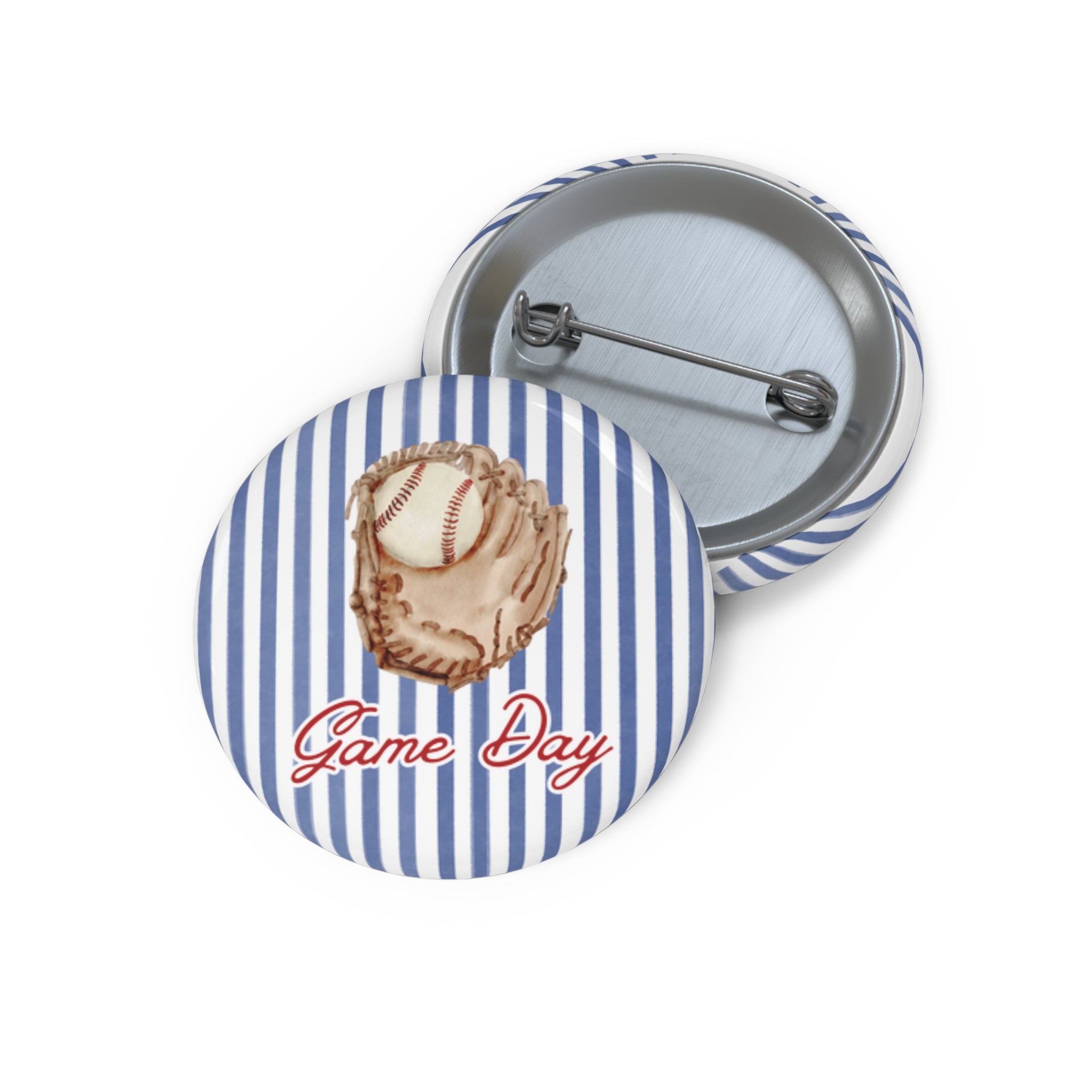 Baseball Glove Button